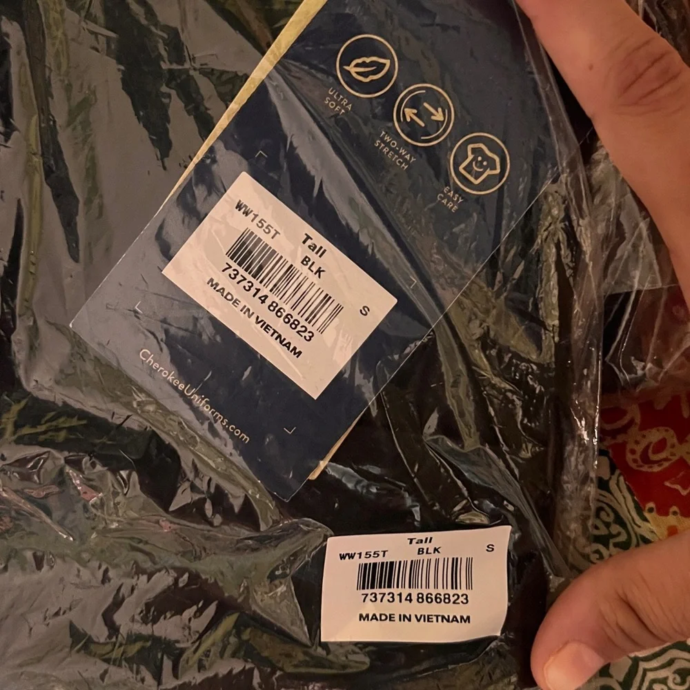 2 New Tall Small Scrub Pants - Picture 4 of 5